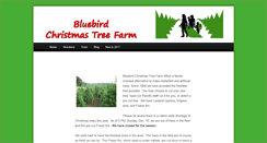 Desktop Screenshot of bluebirdtrees.com